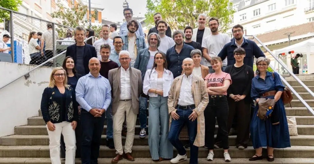 Le jury des Audio Creative Awards 2026 réuni lors de la conférence AudioMoves. Concours créatif étudiant organisé par Jean-Paul x NRJ Global et Sup de Pub