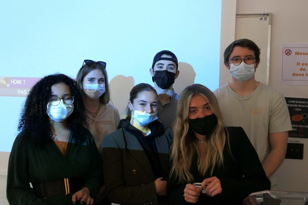 le groupe des gagnants du workshop Leibig